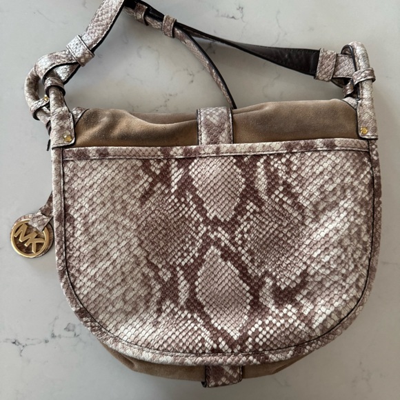 PROJECT Michael Kors Bag in Suede and Snakeskin detail - Picture 3 of 10